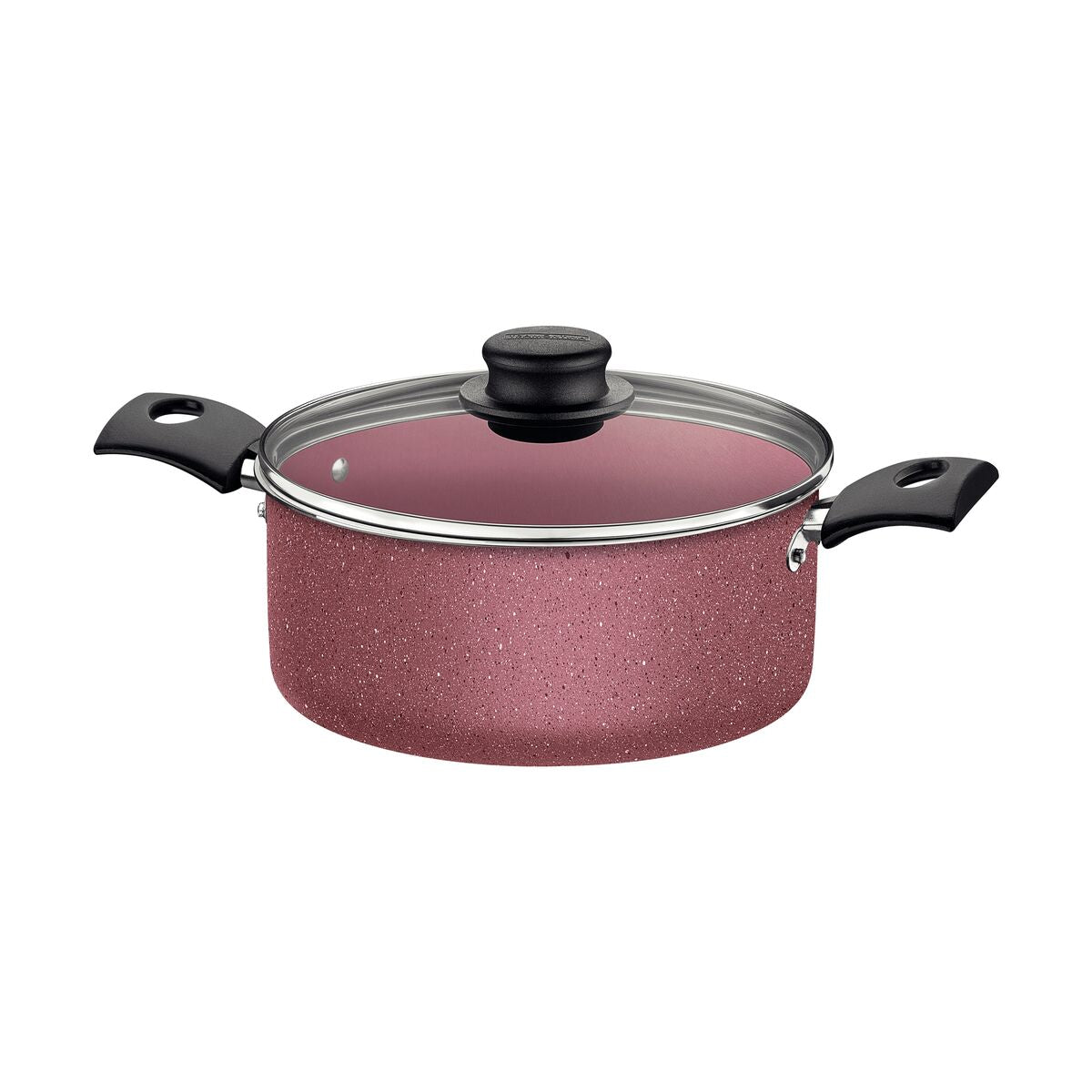 Jogo de Panelas Tramontina Turim em Alumínio com Revestimento Interno e Externo em Antiaderente Starflon Max Rosa 07 Peças - Imagem 8