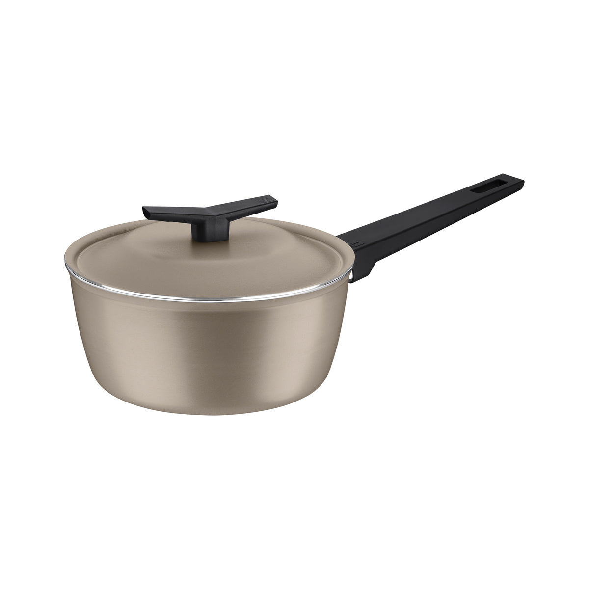 Jogo de Panelas Tramontina Spezia Induction em Alumínio com Revestimento Interno e Externo em Antiaderente Starflon Excellent Areia 5 Peças - Imagem 3