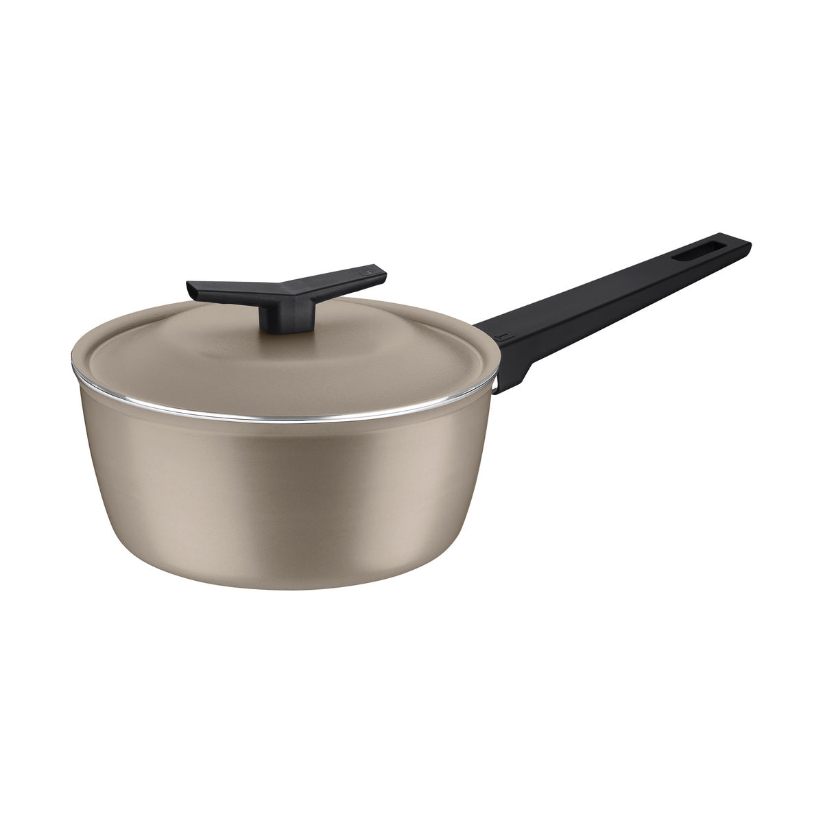 Jogo de Panelas Tramontina Spezia Induction em Alumínio com Revestimento Interno e Externo em Antiaderente Starflon Excellent Areia 5 Peças - Imagem 5